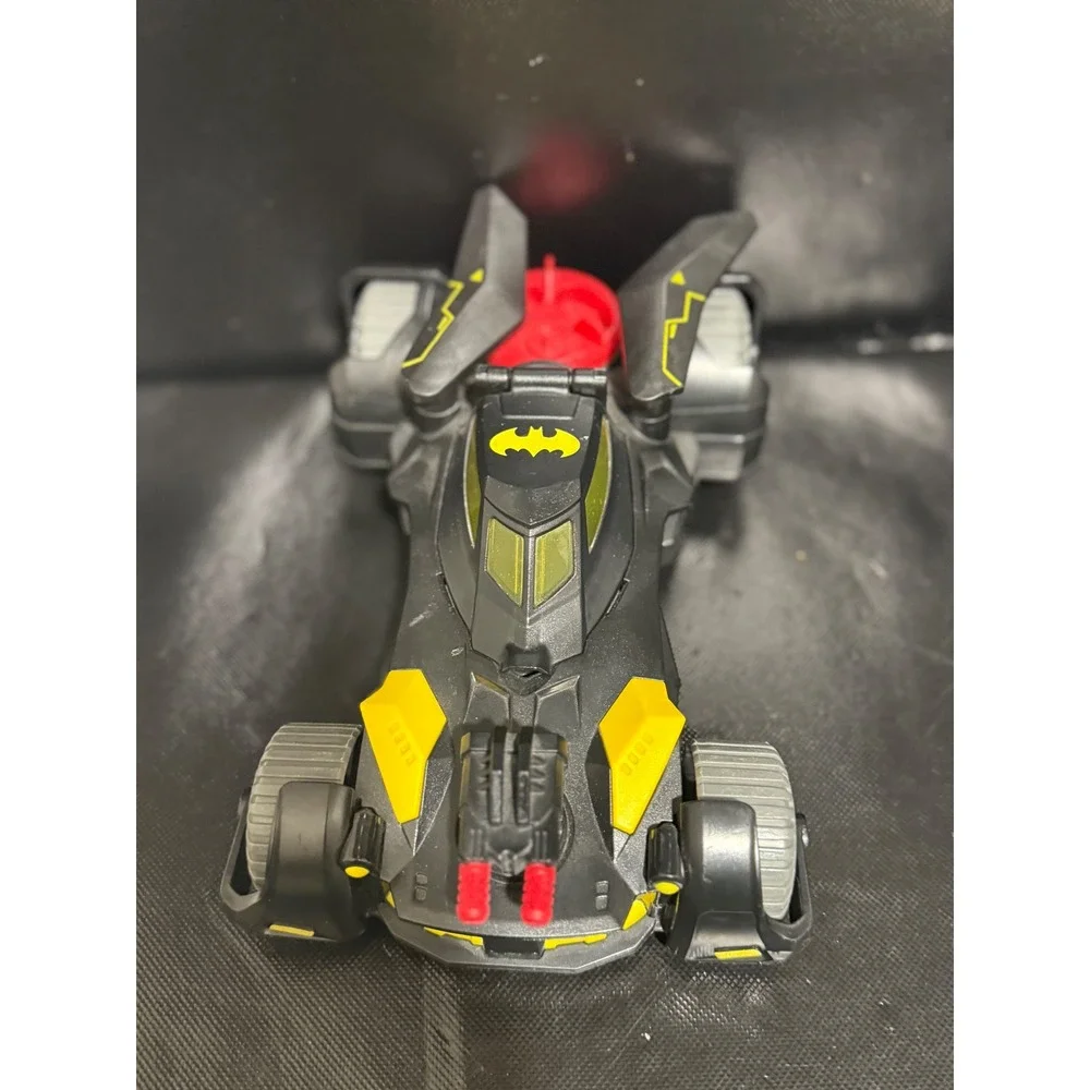 DC Comics Batman Batmobile‎ Toy Vehicle Black and Yellow with Missiles